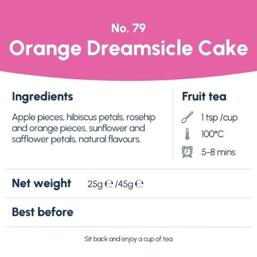 Orange Dreamsicle Cake No. 79