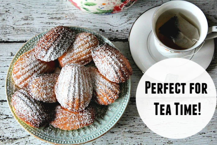 Easy Madeline Cookies for Tea