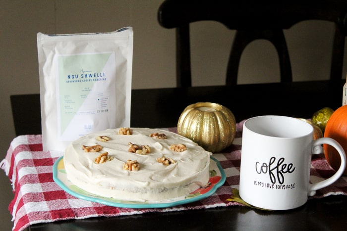 Coffee and Walnut Cake