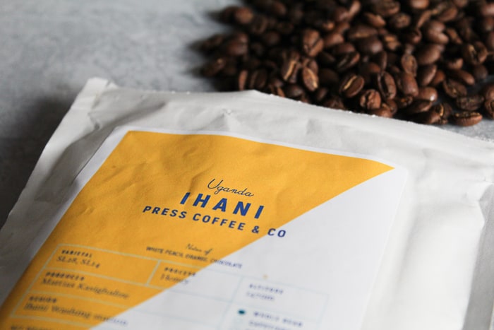 dark chocolate covered coffee beans